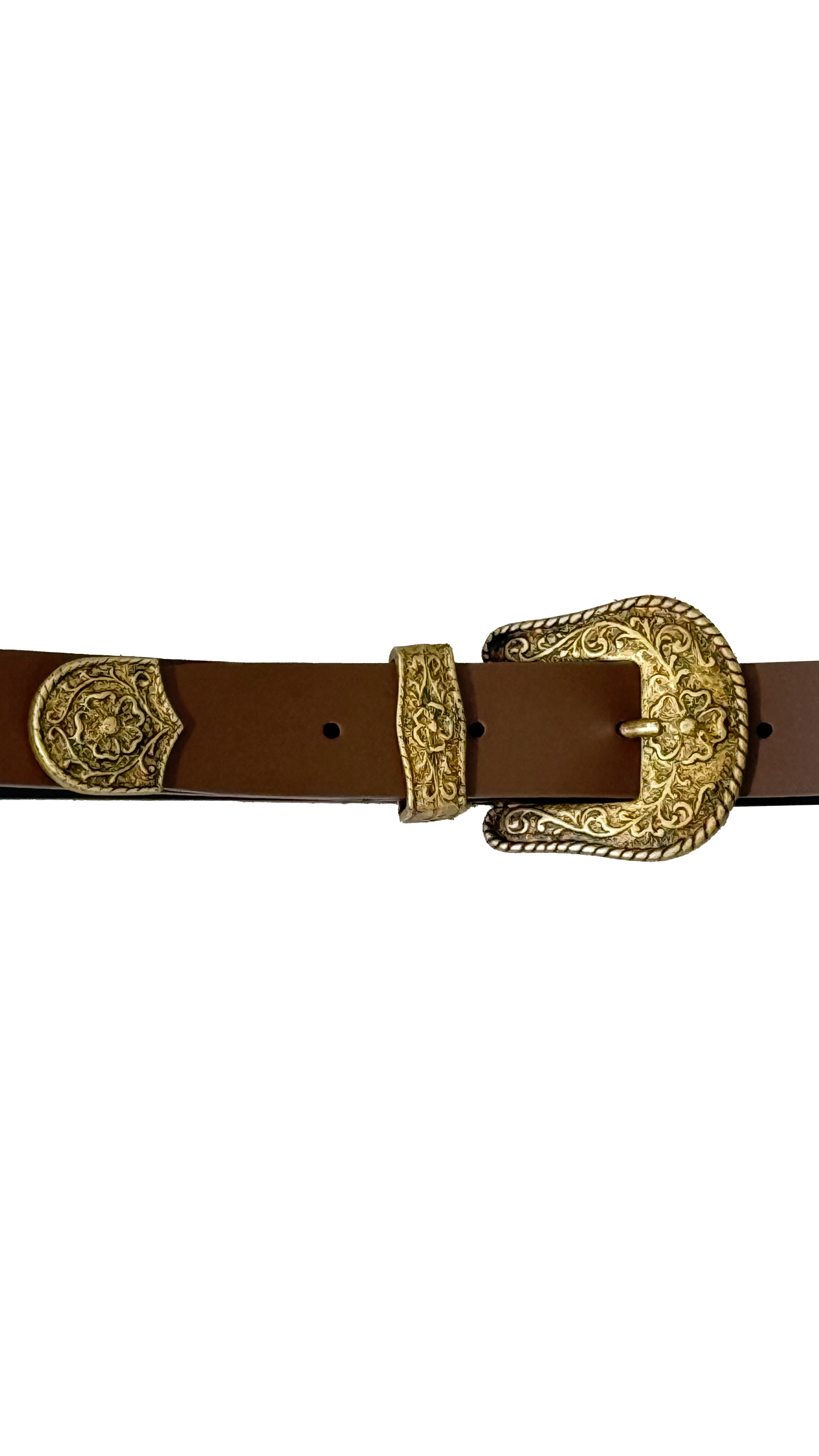 CINTURA TEXANA TRITTICO ORO VECCHIO