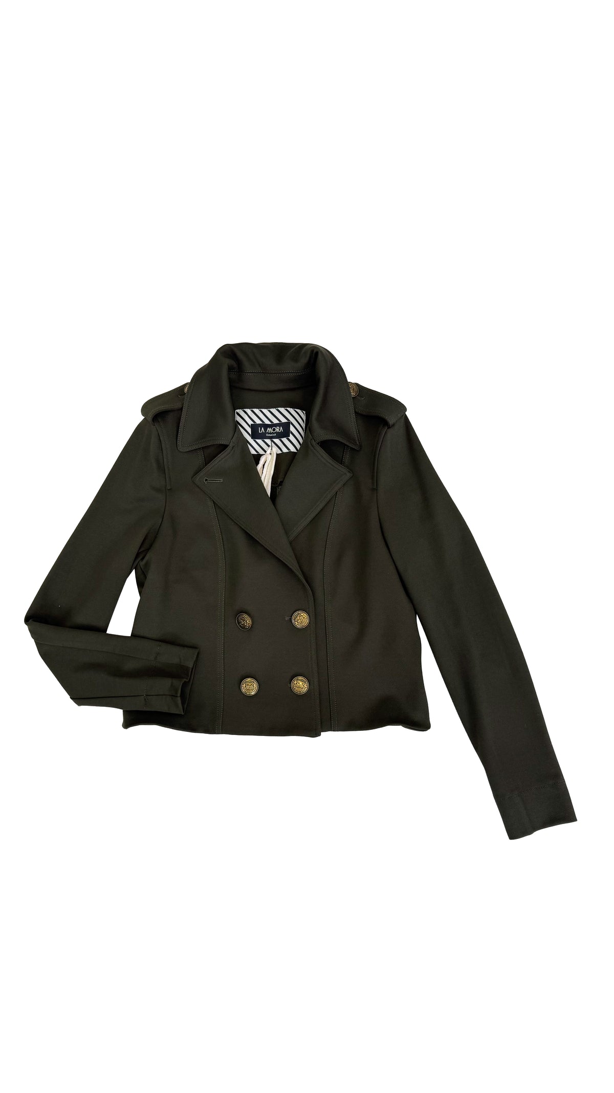 GIACCA SPENCER ALAMARI IN ROMA TWILL