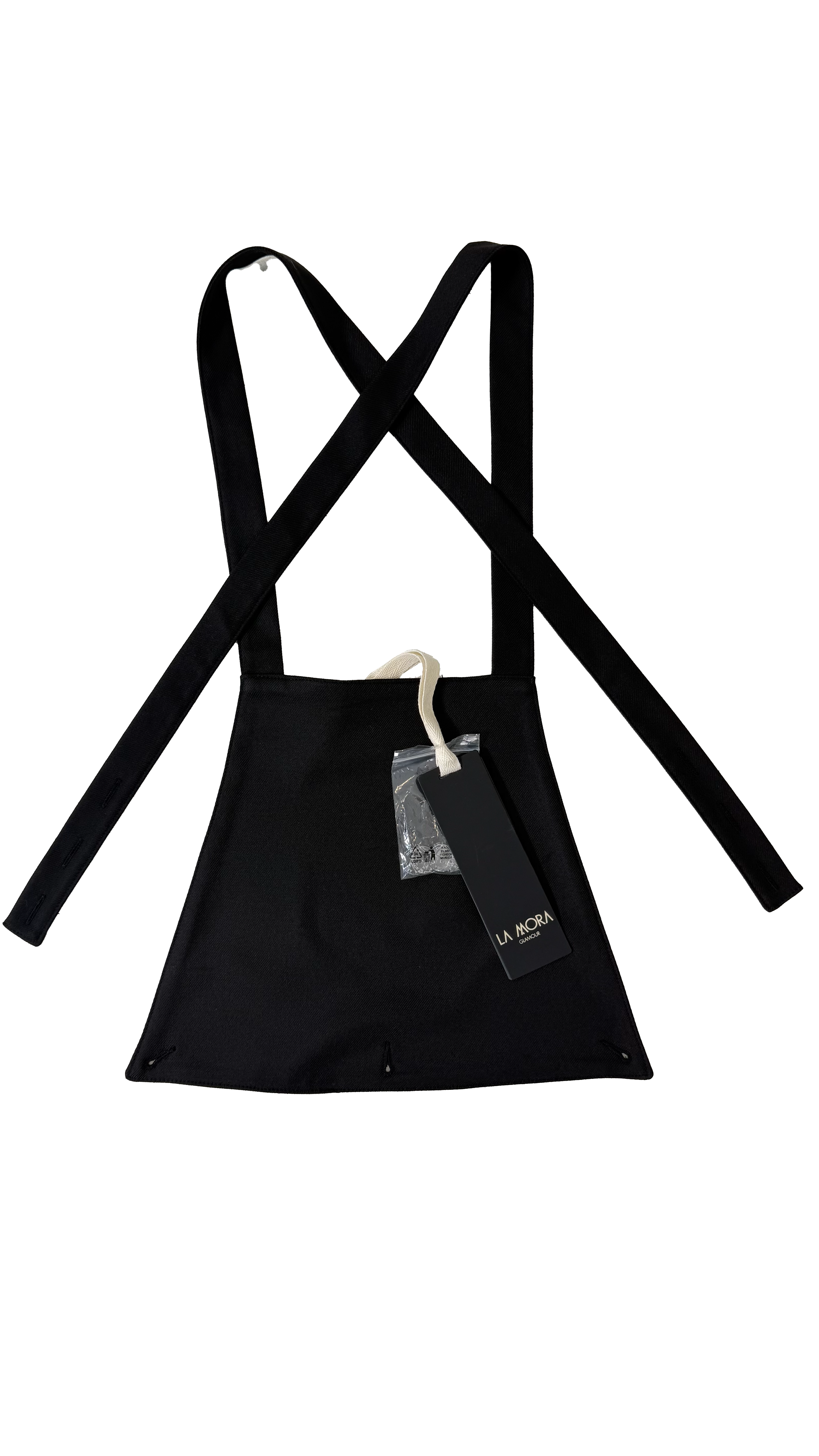 PETTORINA PER EFFETTO SALOPETTE IN CADY TECNICO