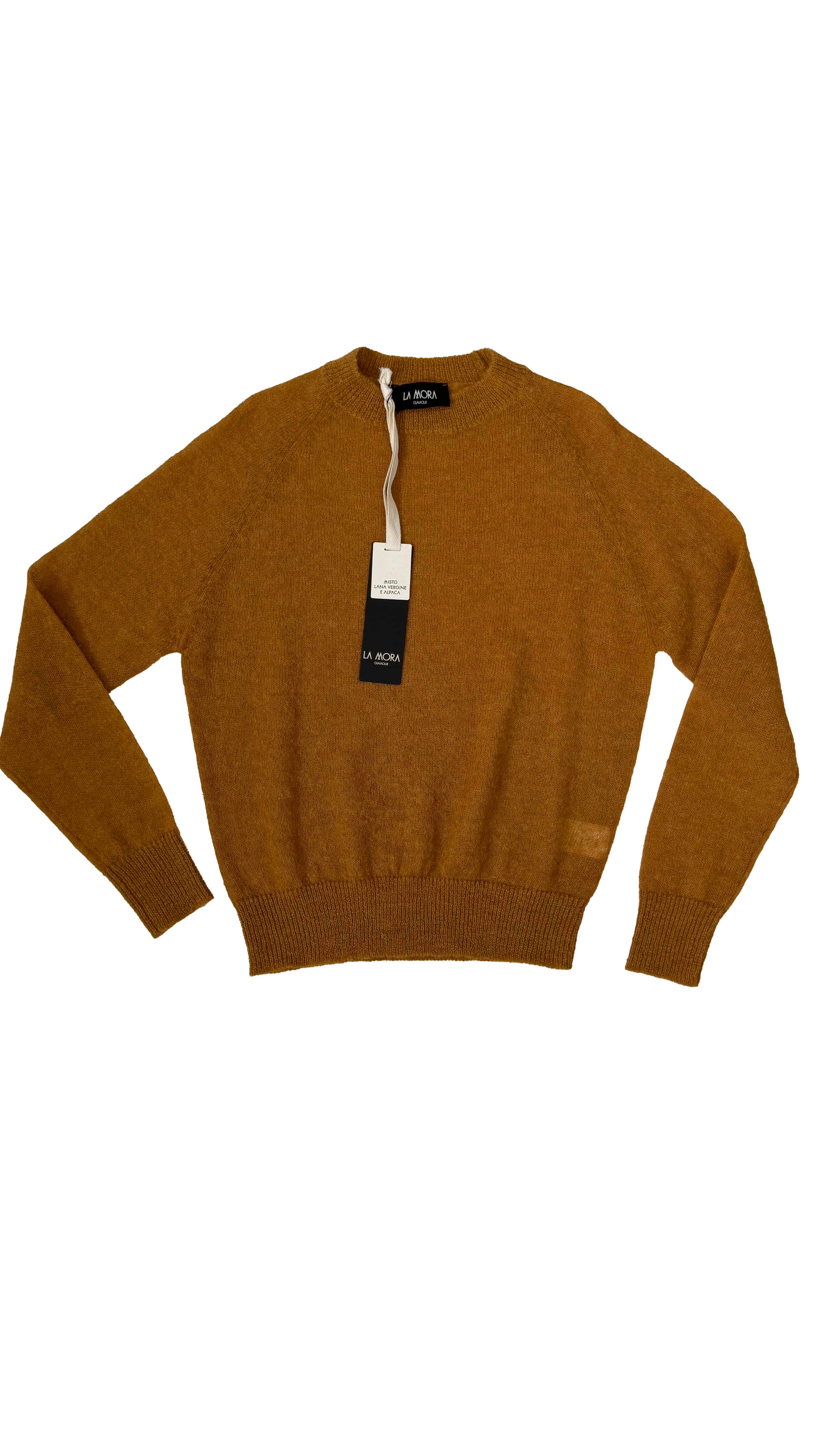 MAGLIA QUADRATA LEGGERA IN MISTO ALPACA