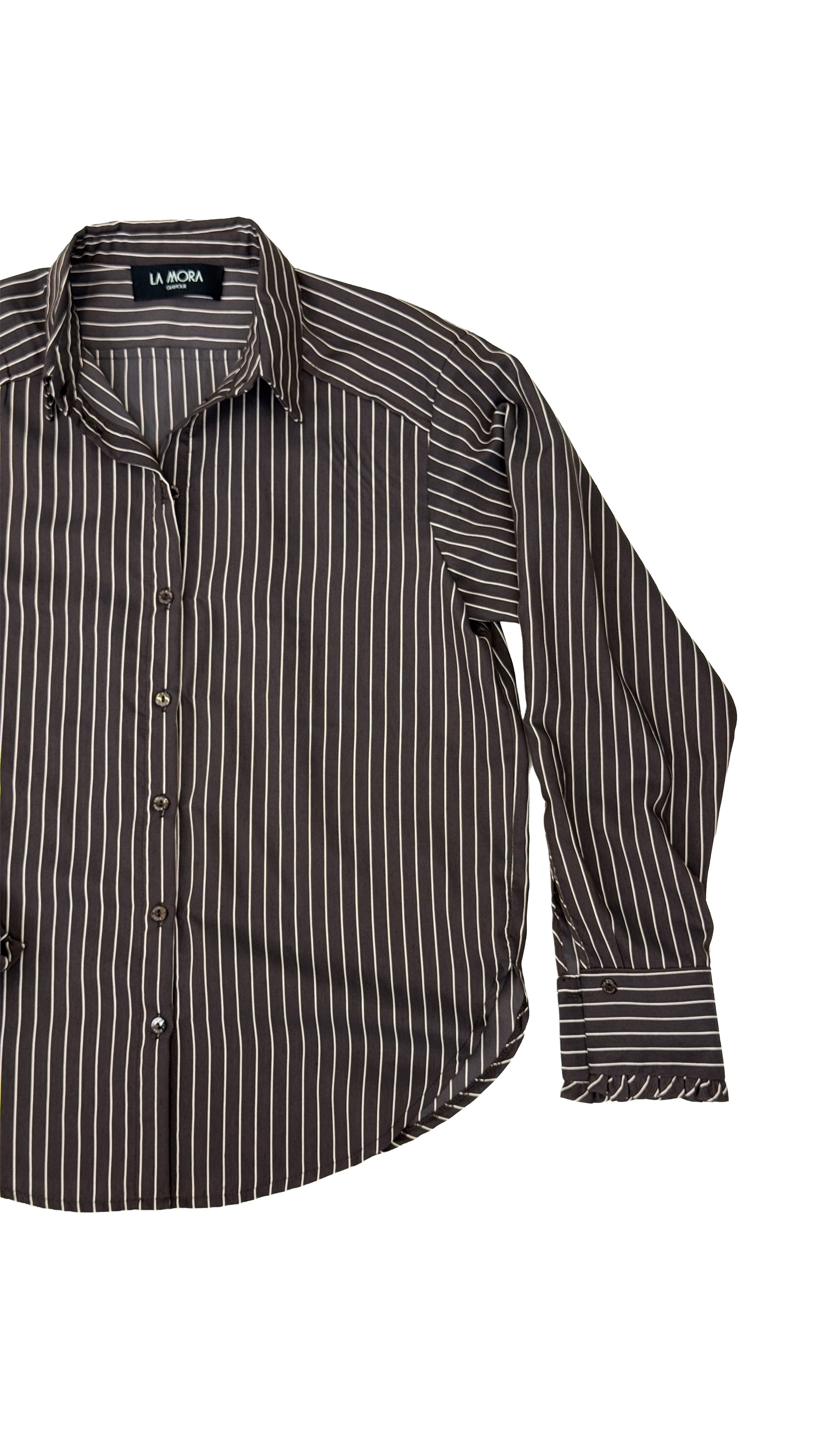 CAMICIA RIGA IN VISCOSA NYLON