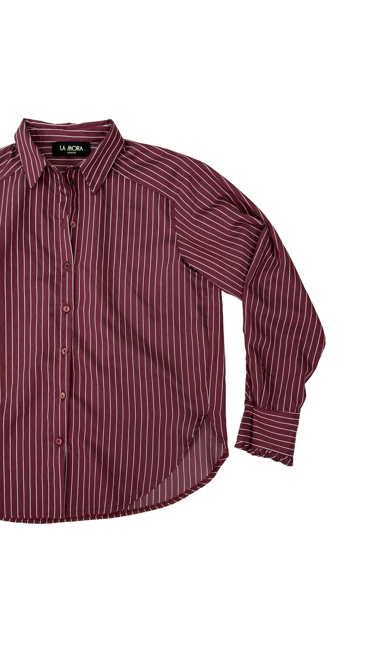 CAMICIA RIGA IN VISCOSA NYLON