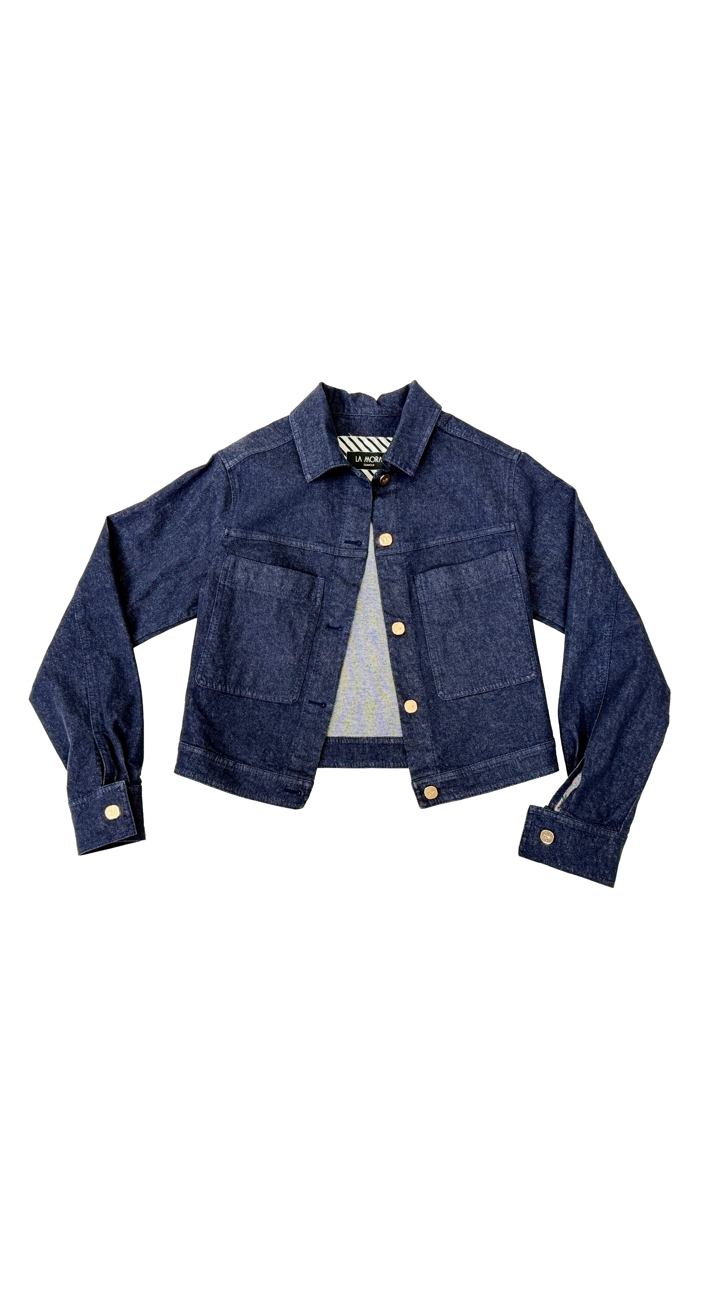 GIUBBETTO JEANS IN DENIM ELASTICIZZATO