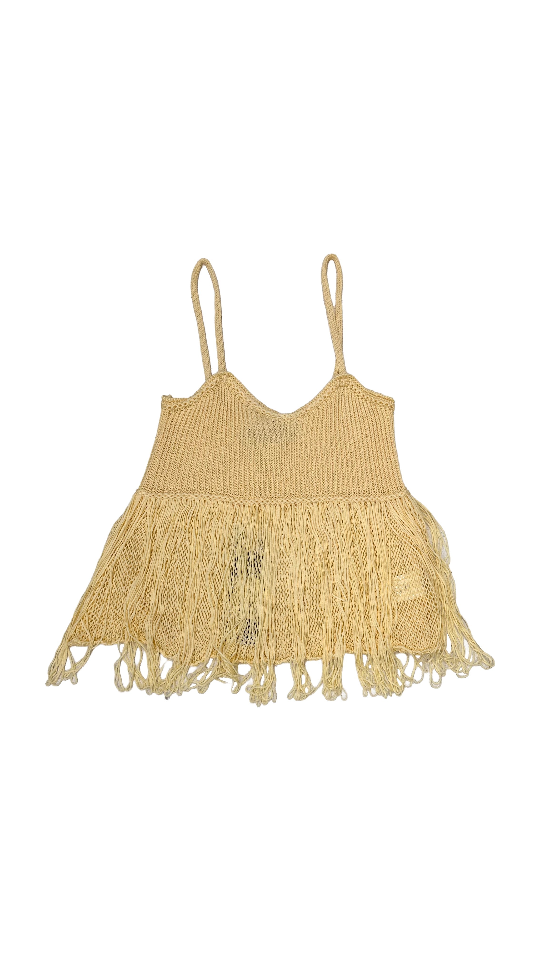 TOP IN FETTUCCIA CON FRANGE