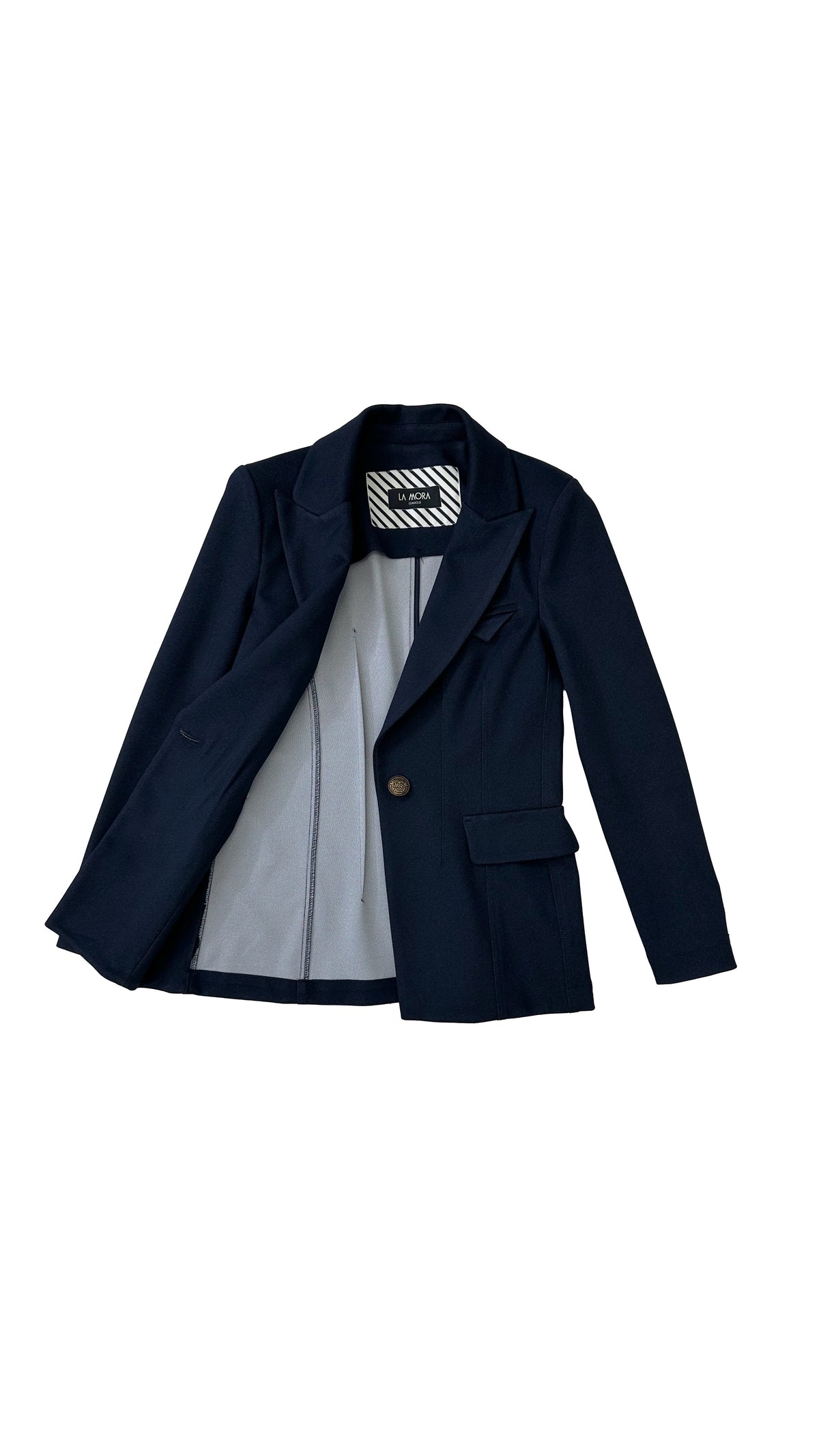 GIACCA IN TWILL PUNTO MAGLIA