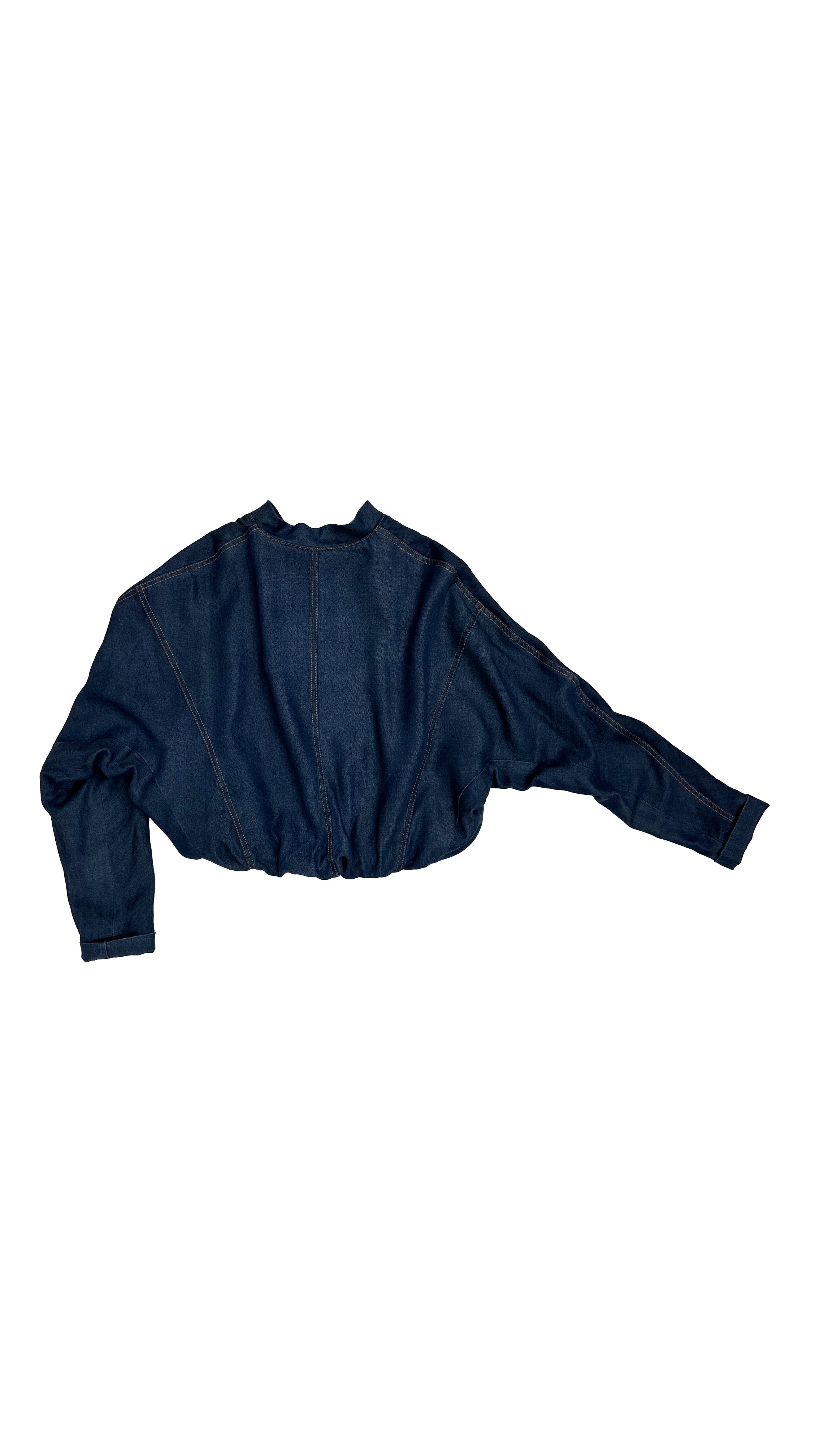 BOMBER IN JEANS LYOCELL