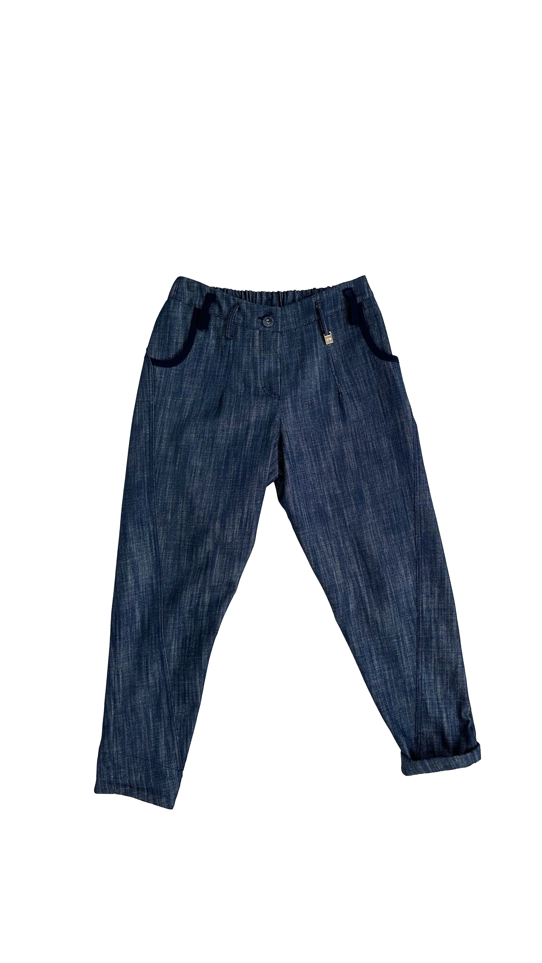 BAGGY ROCK IN DENIM 100% COTONE