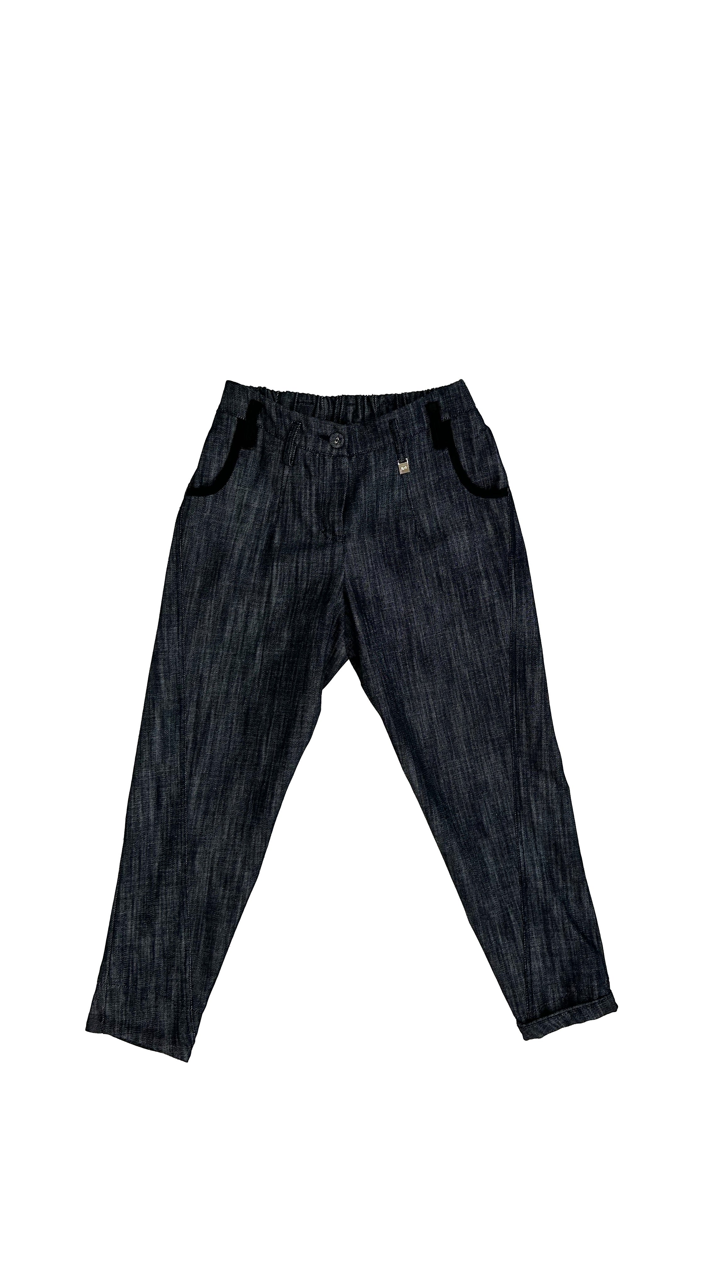 BAGGY ROCK IN DENIM 100% COTONE