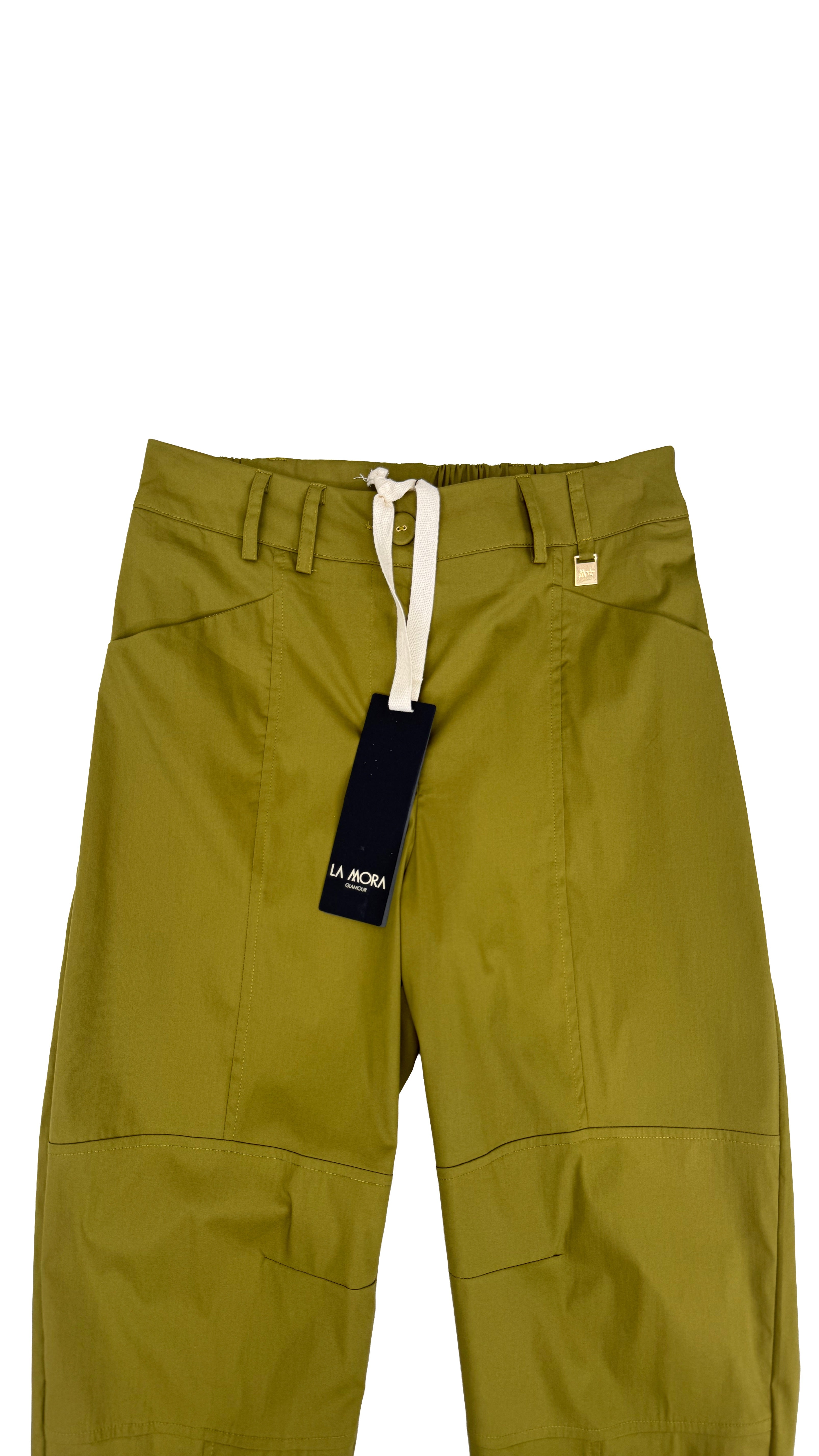 BAGGY GINOCCHIERA IN PELLE D'UOVO