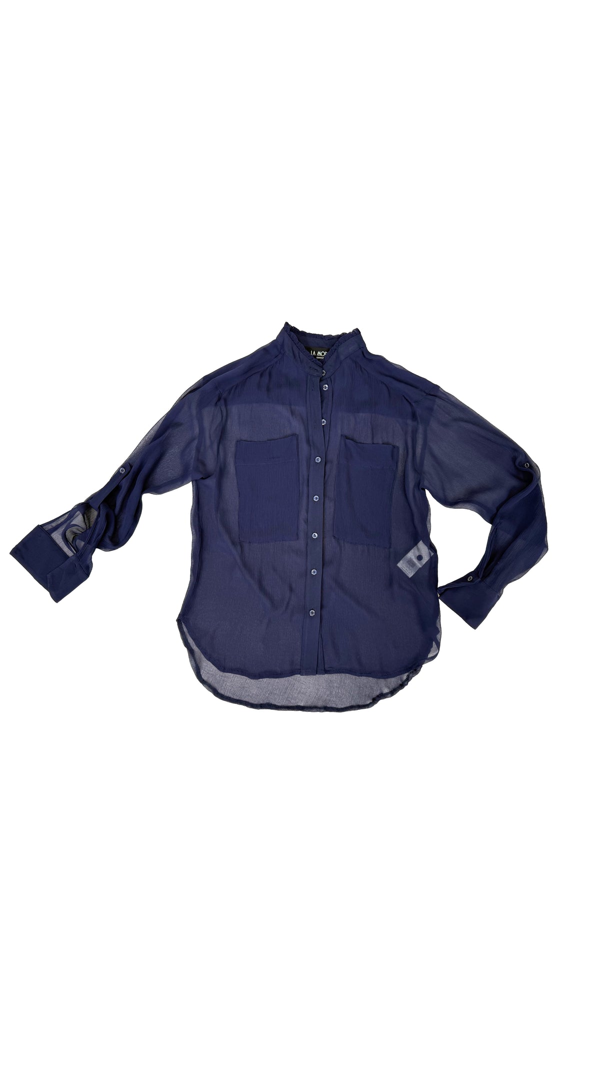 CAMICIA LINEA A UOMO IN CREPONNE VISCOSA