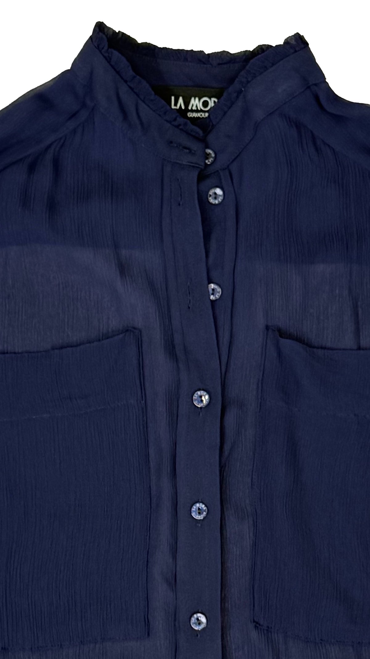 CAMICIA LINEA A UOMO IN CREPONNE VISCOSA