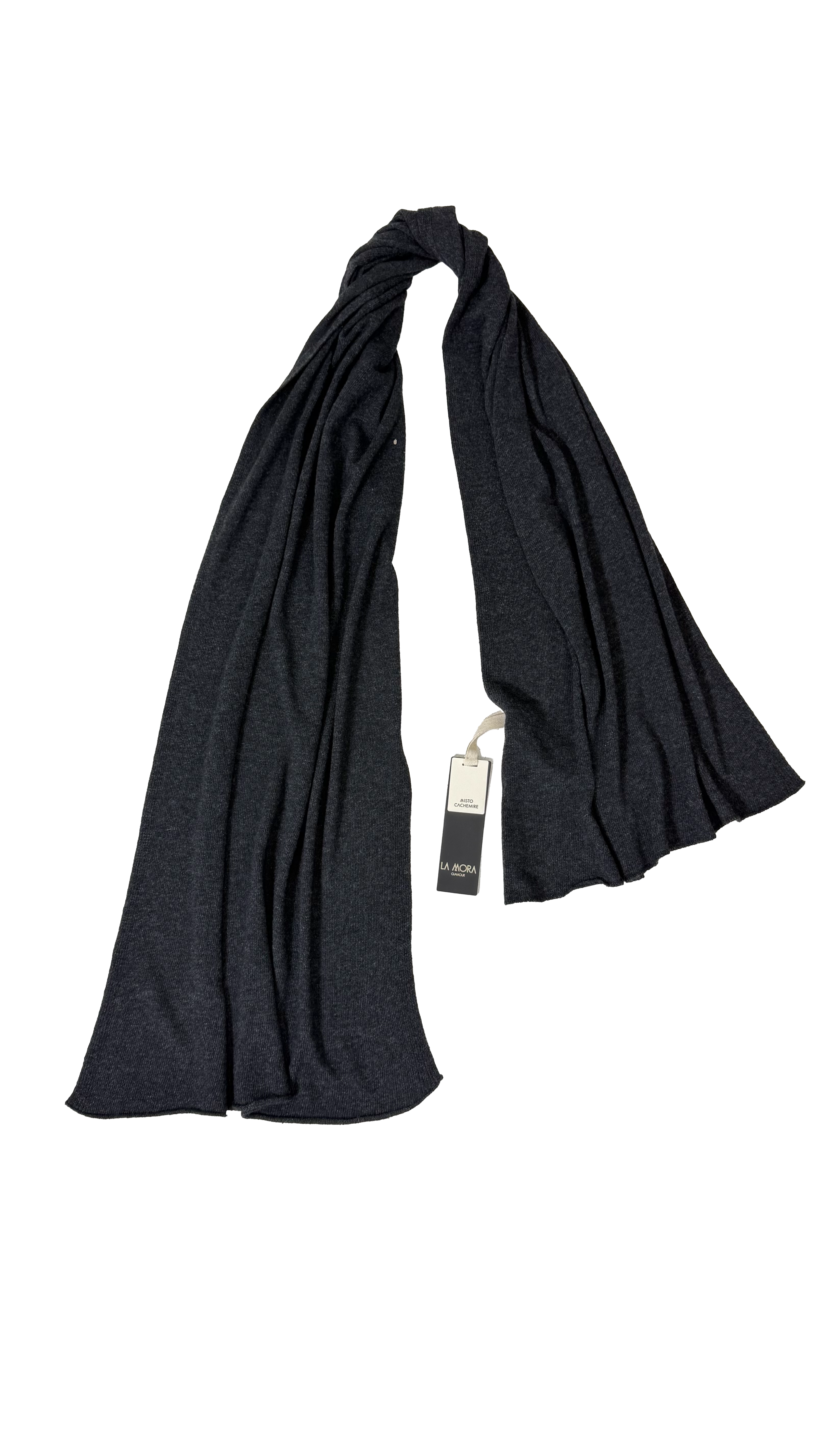SCIARPA MANTELLA RETTANGOLARE IN MISTO CASHMERE