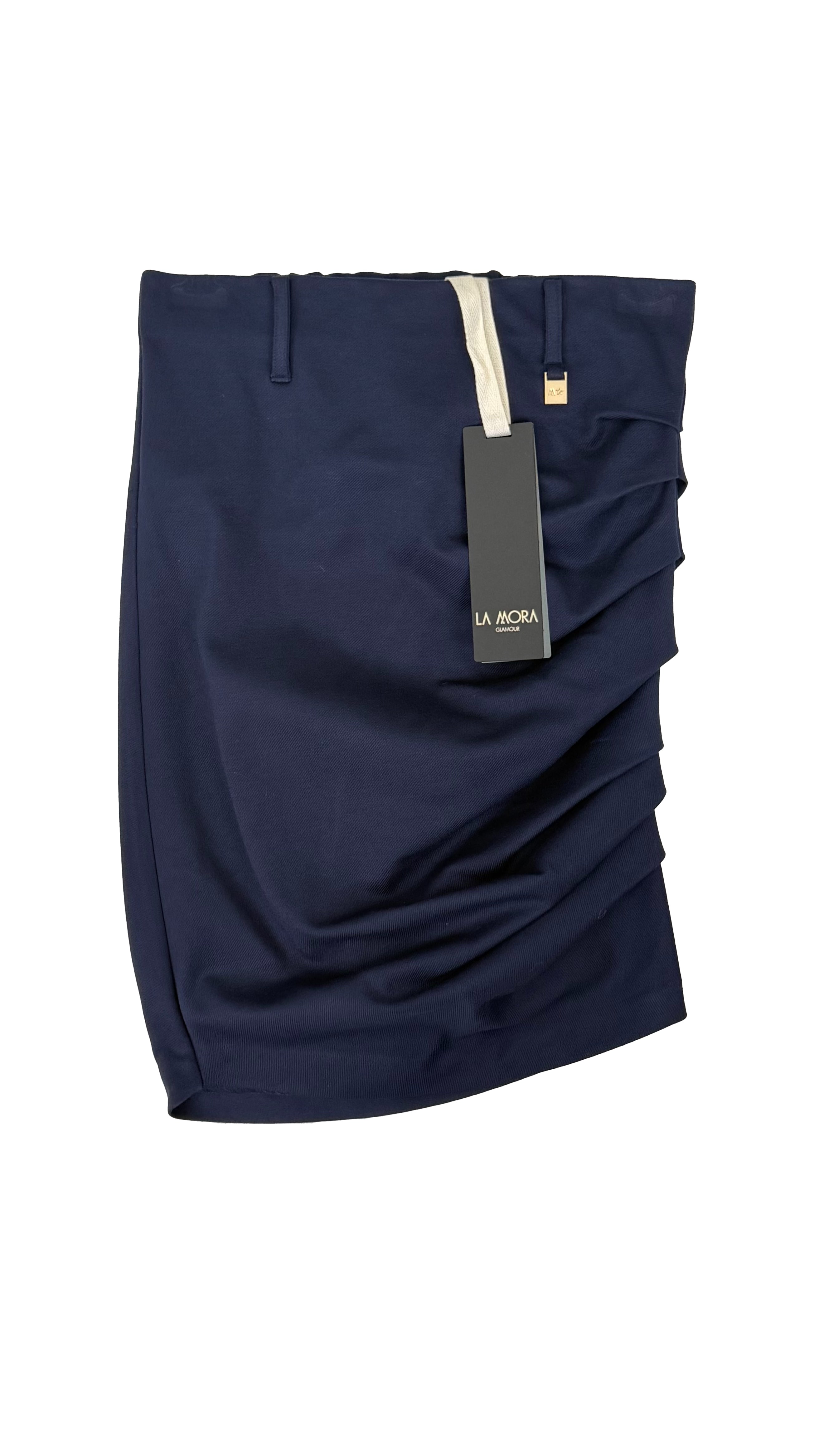 GONNA IN PUNTO MILANO DIAGONALE CON PIEGHE