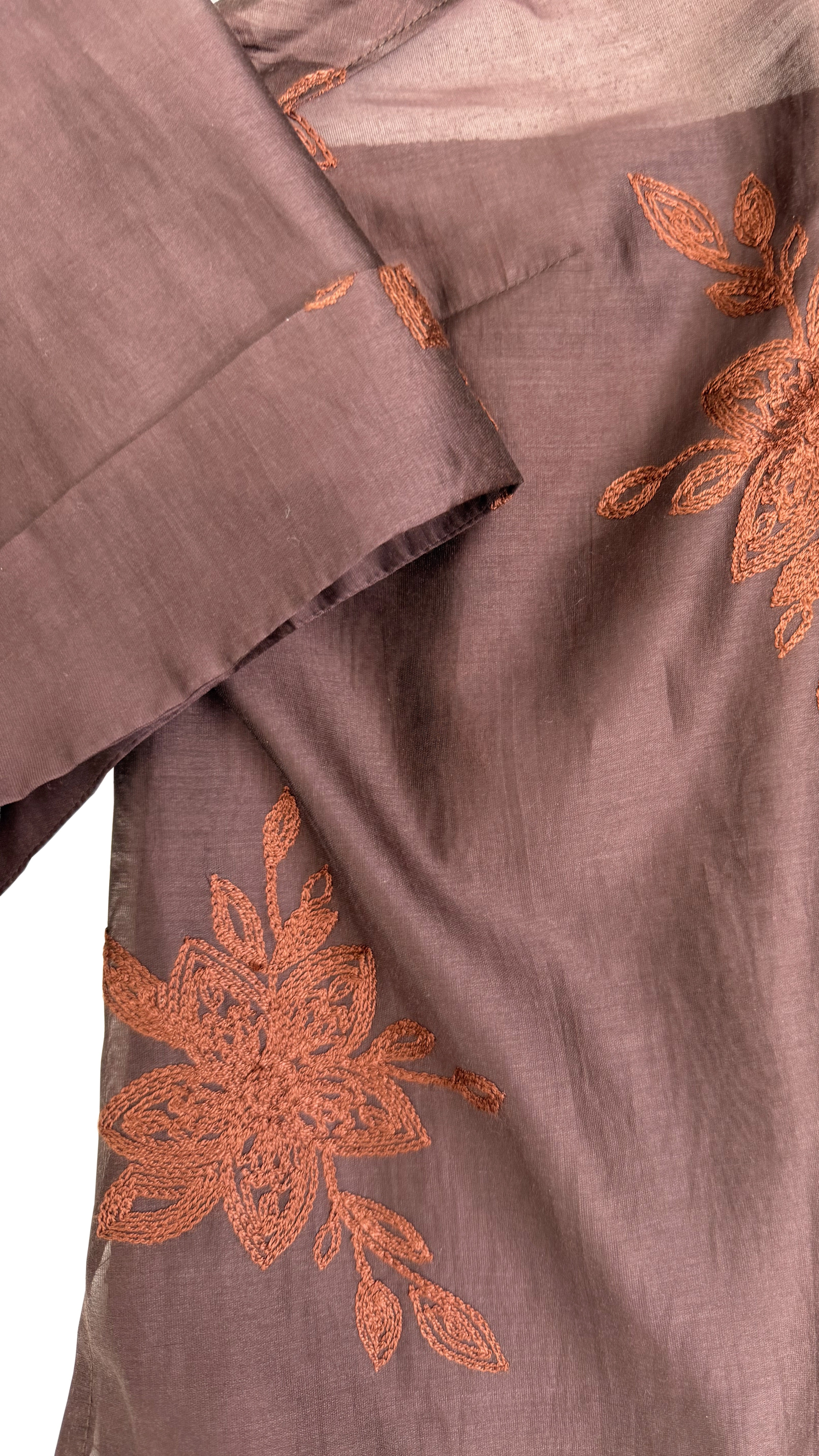 KIMONO TWINSET IN VOILE RICAMATO