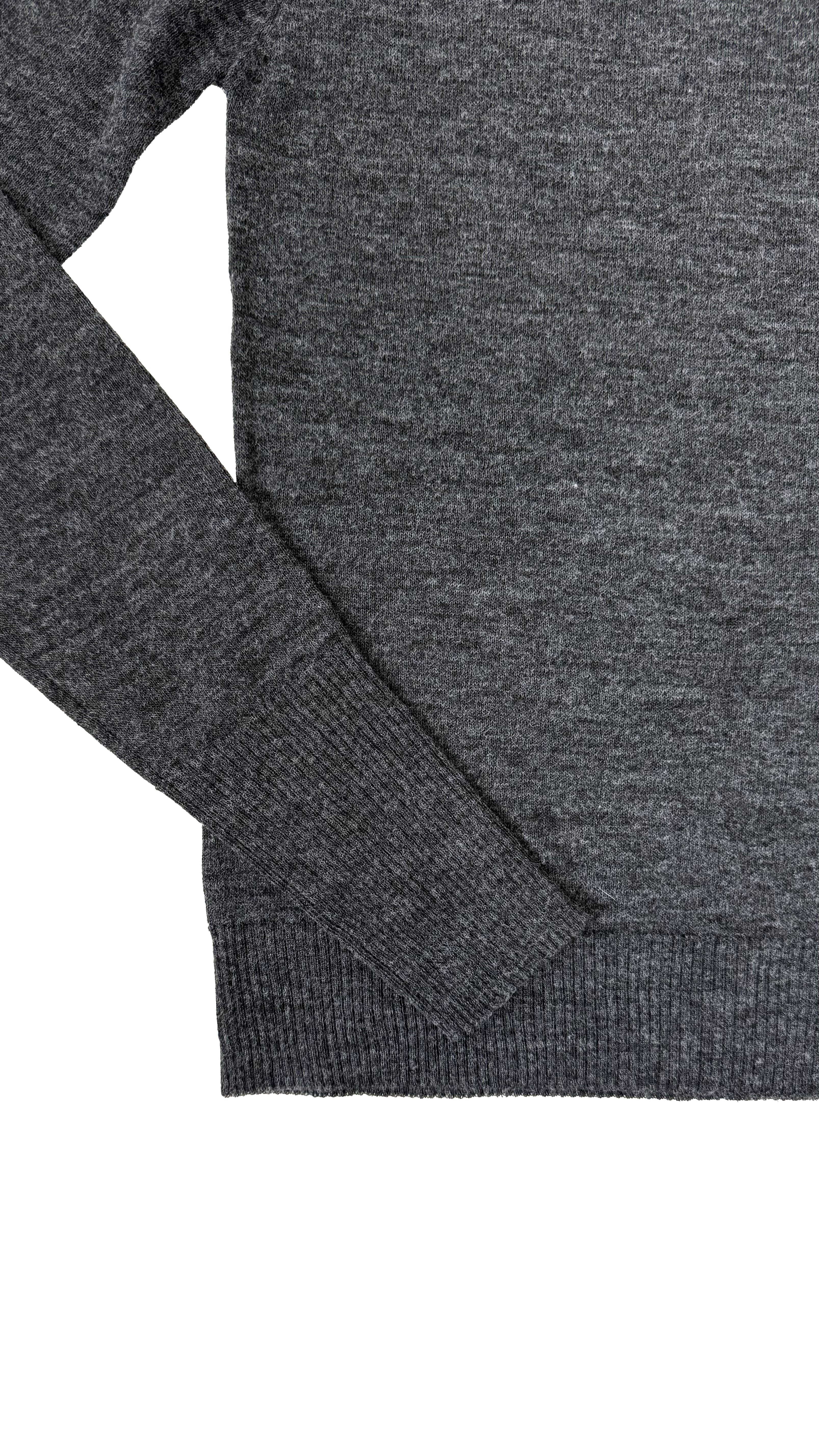 MAGLIA BASIC COLLO ALTO IN LANA VISCOSA