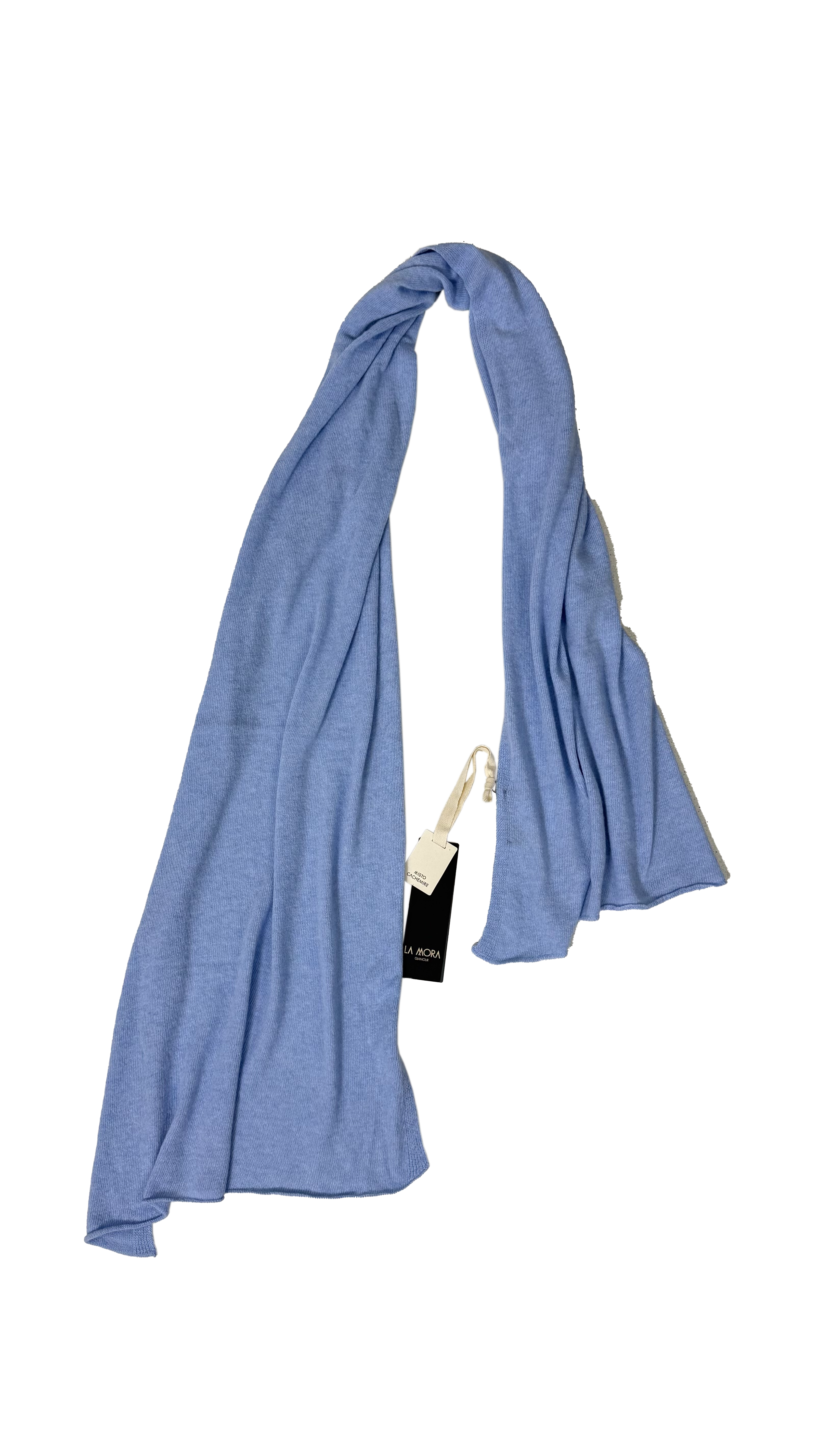 SCIARPA MANTELLA RETTANGOLARE IN MISTO CASHMERE