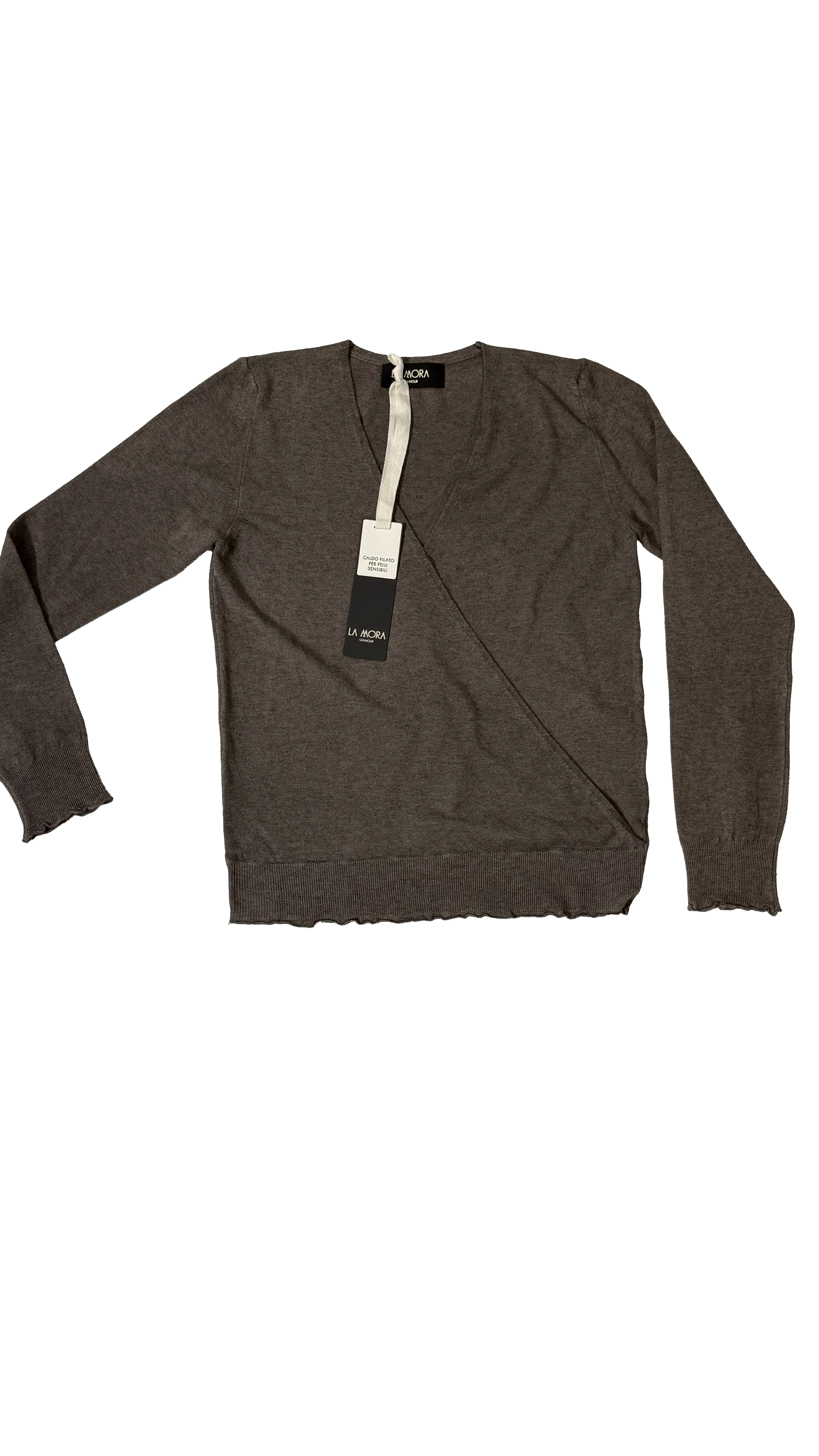 MAGLIA INCROCIATA IN CALDA VISCOSA