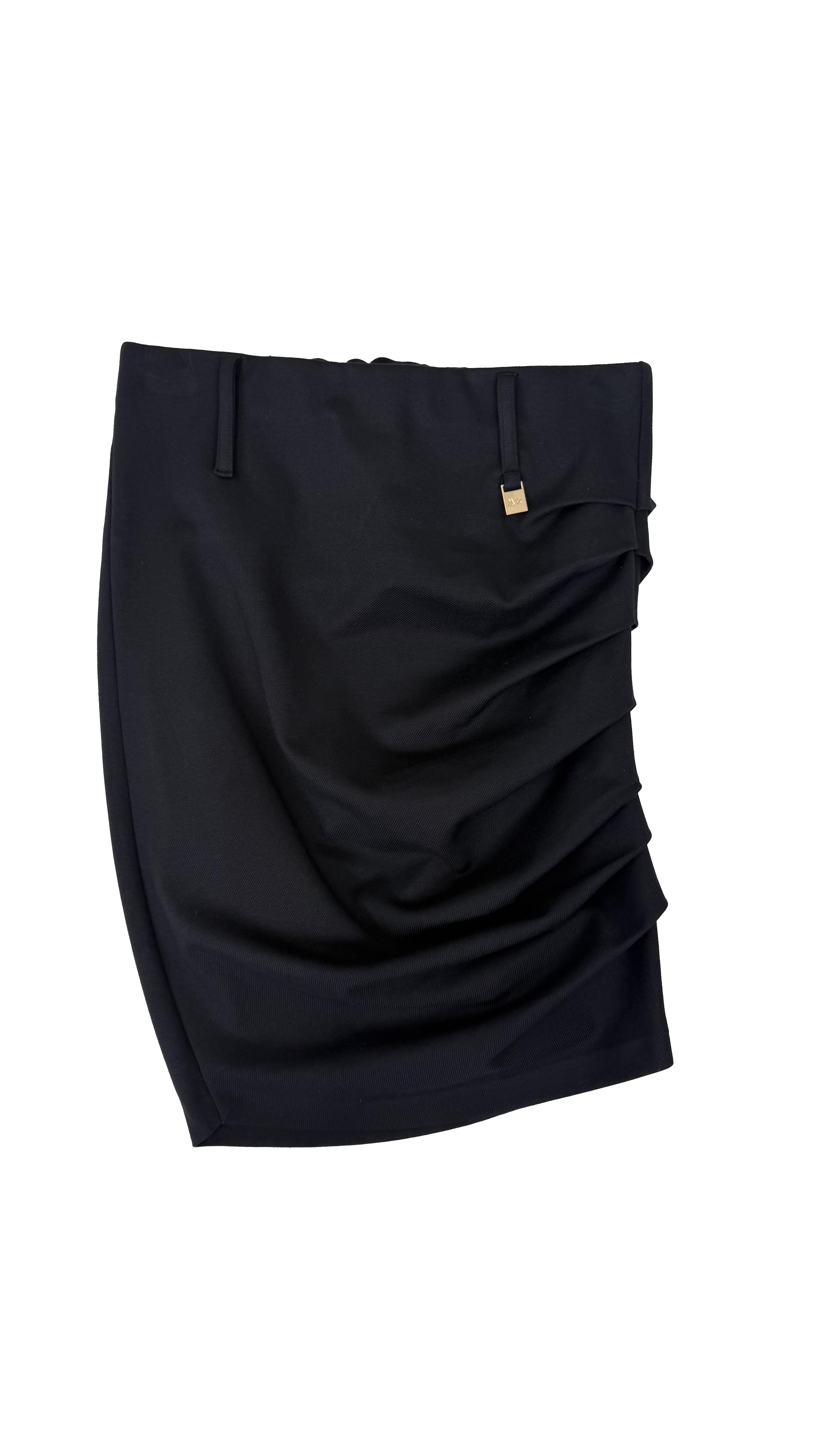 GONNA IN PUNTO MILANO DIAGONALE CON PIEGHE