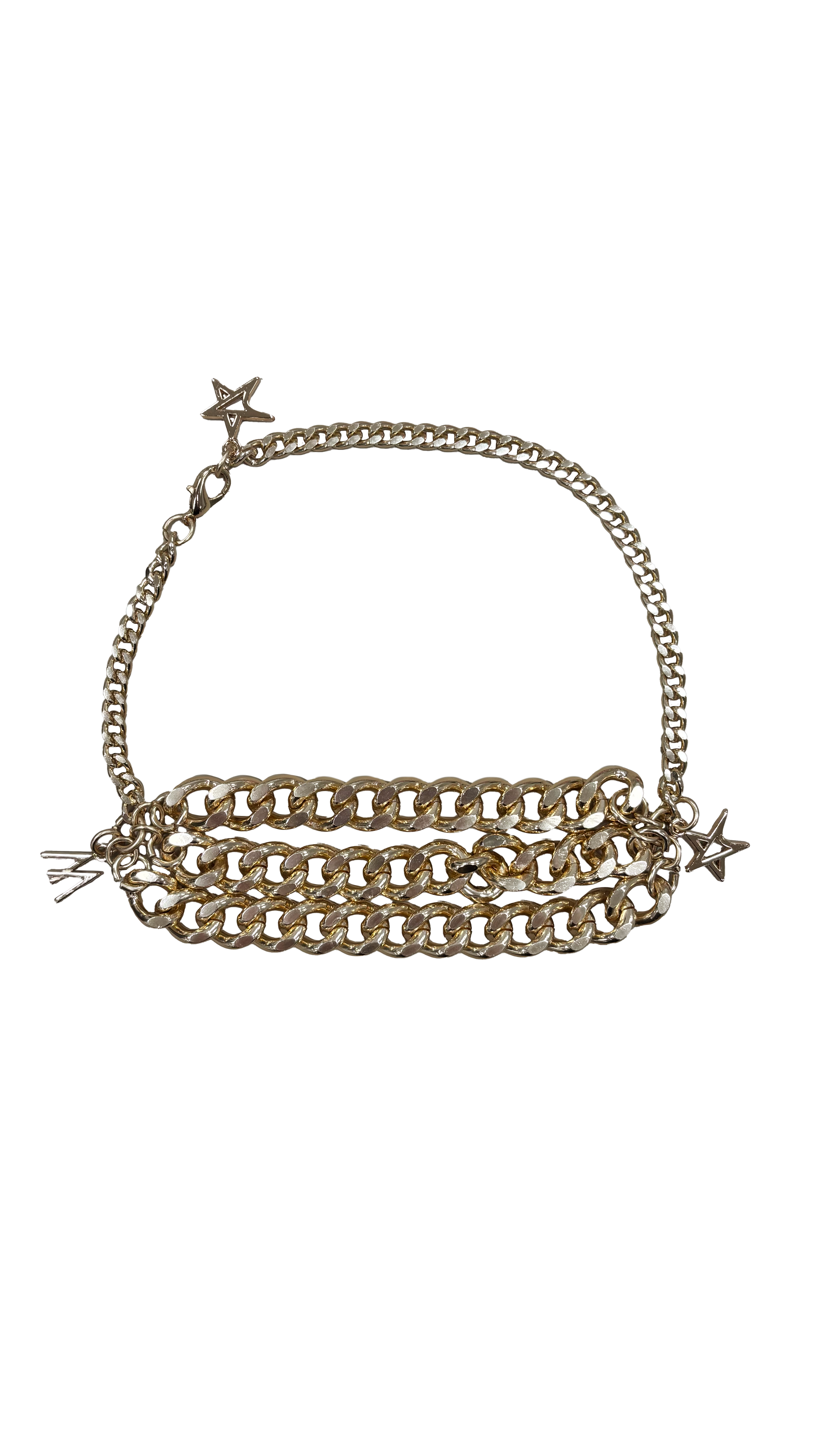 COLLANA COLLARE TRE MAGLIE