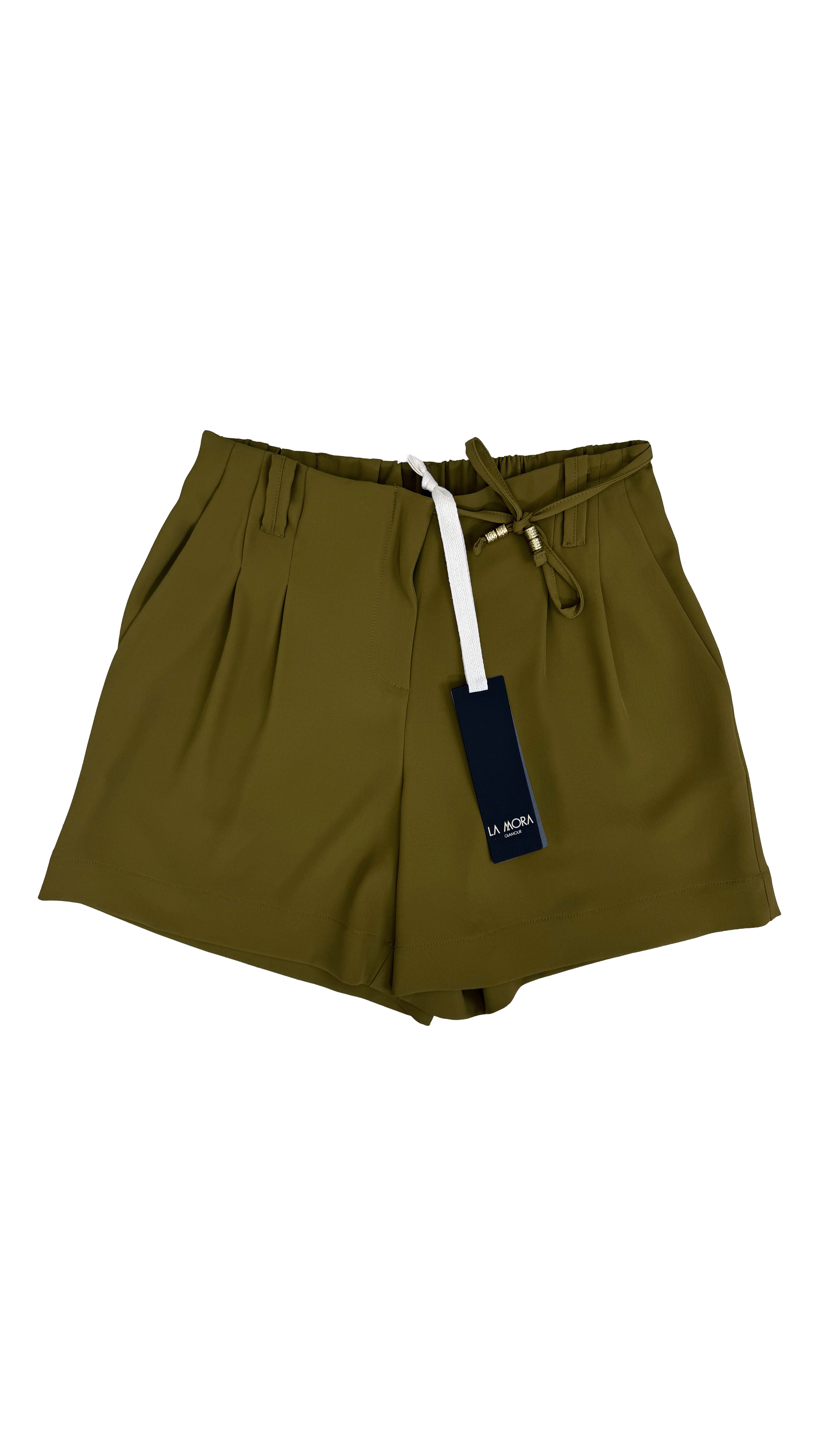 BERMUDA IN CADY FLUIDO LACCI DAVANTI